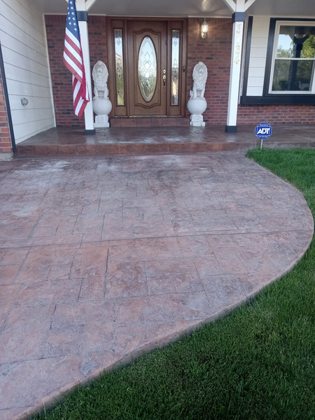Next Level Concrete Services before/after