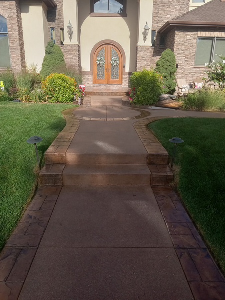 Next Level Concrete Services , Metro Denver. Before/after