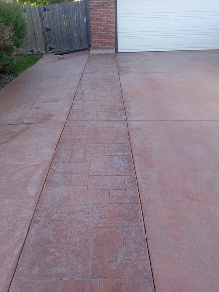 Next Level Concrete Services before/after