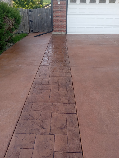Next Level Concrete Services before/after