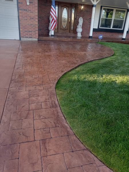 Next Level Concrete Services before/after