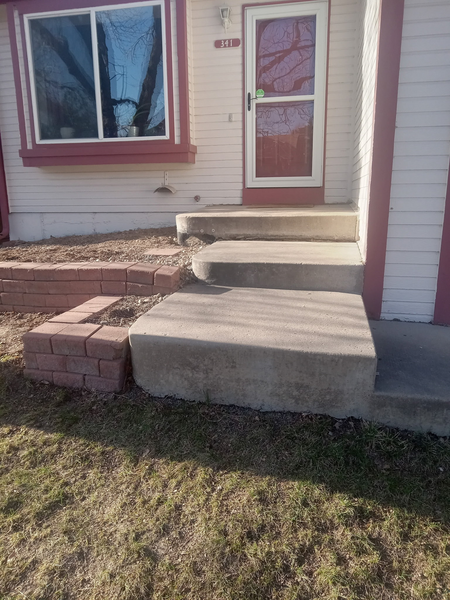 Next Level Concrete Services before/after