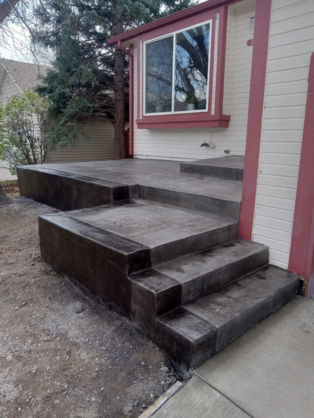 Next Level Concrete Services before/after